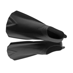 Svømmeføtter for trening Korte svømmeføtter Sort XL