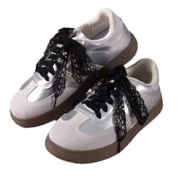 Lace Blonder Skolisser Kompatibelt Med Sportssko, Lærskotøy, Fritidssko - 120cm, 2 Par Sort