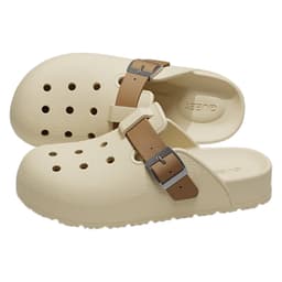 Mukavat ja tyylikkäät puukenkäsandaalit Aprikoosi A