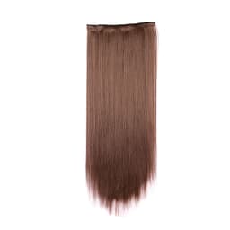Clip-in hårförlängningar Mörkbrun