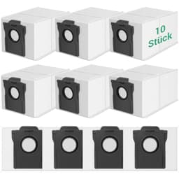 10-pakning erstatningsstøvposer kompatible med Dreame, Mova robotstøvsugere