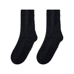 5 par varme, lune vintersokker for kvinner Sort