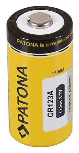 Batteri CR123A 16340 Li-ion 700mAh 3.7V