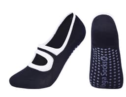 Yoga Dance Anti-Slip strumpor (1 par) Svart