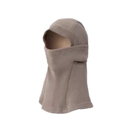 Varmt stickat mössa- och halsduksset för vintern kaffe