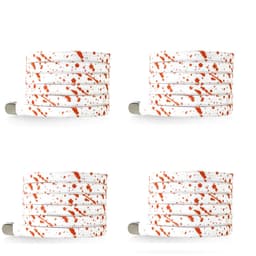 Ingen snørebånd for joggesko (2 par) Oransje