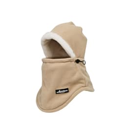 Vinterhatt i fleecehals for kvinner Kaki