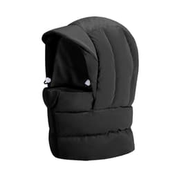 Vinterhue Ansigtsmaske Halsvarmer Hætte - Kompatibel med Cykelhjelm Sort