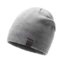 Lämmin neulottu pipo talveksi Harmaa