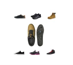 Magneettiset hierontapohjalliset, leikattavissa sopivaksi miesten ja naisten kenkiin L