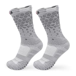 2 paria paksunnettuja pohkeen puolivälissä olevia sukkia Harmaa