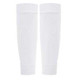 Fotbollsskydd Kompressionsstrumpor för Fotbollsträning Vit