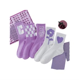 Komfortable og stilige damesokker for våren - 5 par