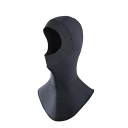 Termisk snorkelhette: Tykk dykkerhette for varme og hodebeskyttelse Sort