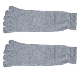 Viiden varpaan varvassukat (2 paria) Harmaa