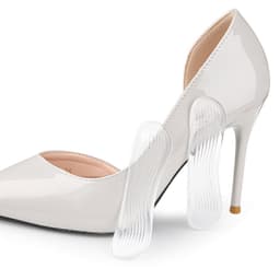 Hælinnlegg med vannrippelmønster (5 par)