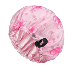 Dobbeltsidig satengsovehette Rosa