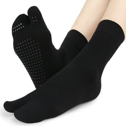 Varvassukat Silikoniset Liukuestesukat Musta