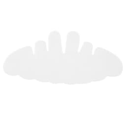 Filt Svettband för Kepsar - Komfort och Skydd, 10-pack Vit