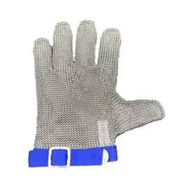 316L Rustfritt Stål Kuttbestandig Hanske med Nylon Håndleddsbånd - Forbedret Håndbeskyttelse