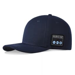 YX2 Bluetooth-hodetelefoner Baseball Cap - Svart Sort