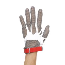 316L Rostfritt Stål Skärsäker Handske med Nylonrem - Förbättrat Handsk