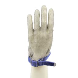 Viiltosuojakäsine nailonrannekkeella - 316L ruostumaton teräs elintarvike- ja metalliteollisuuteen