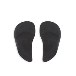 Ortotiske støtteinnleggssåler for flate føtter Sort S