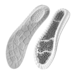 Urheilulliset pohjalliset, joissa on koko kämmenen peittävä pehmuste Harmaa L