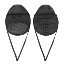 Invisible Half Insole Sokker 2-par Sort