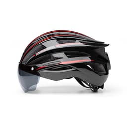 Muotoiltu Aero-pyöräilykypärä magneettisella visiirillä - Monivärinen 2