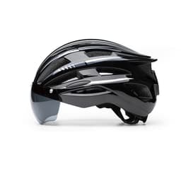 Snygg Aero cykelhjälm med magnetiskt visir - Flerfärgad