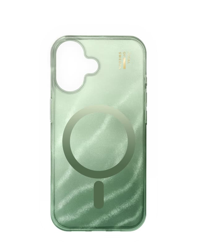 Clear Case MagSafe iPhone 16 Sage Green