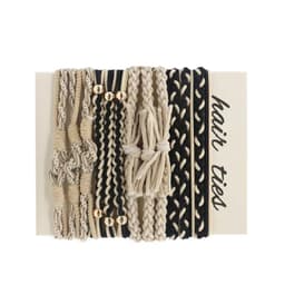 Boheemi punotut hiussoljet - 12 kpl Malli 7