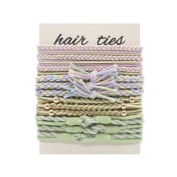 Bohemske flettede hårstrikker - 12-pakning Modell 3