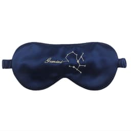 Gemini New 12 Constellation Silk Sleep -silmänympärysnaamio tehostettuun uneen Kaksoset