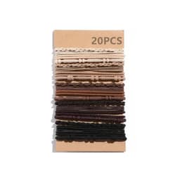 Boho Flettede Hårbånd - 20 Pakke Hårklemmer til Tykt Hår