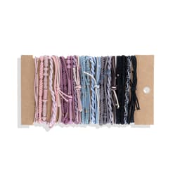 Boho Flätade Hårband - 24-pack Flerfärgad 3