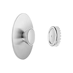 Magnetisk Såpeholder Uten Boring - Selv-Drenende Såpeskål i Rustfritt Stål med 3M Lim