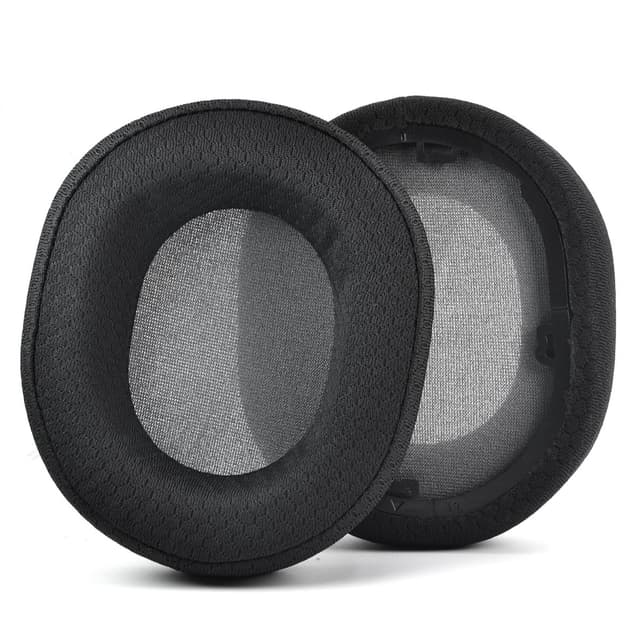 SVARTA MESH ÖRONKUDDAR 2 ST FÖR Corsair HS55, HS55 PRO, HS65 – Maximal Komfort