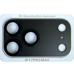 Matt Metal Armor Eksplosjonssikker Kameralinsebeskytter Kompatibel med iPhone 17 Pro Max