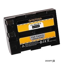 Batteri för Nikon EN-EL3 1300mAh 7.4V