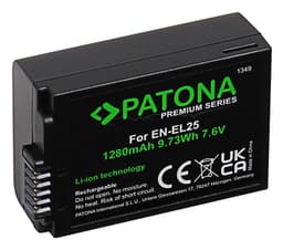 Batteri för Nikon Z50 EN-EL25 1280mAh 7.6V