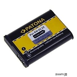 Batteri för Nikon EN-EL23 1400mAh 3.8V