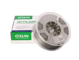 Filament eSUN 1kg PLA+ 1,75mm för 3D-skrivare silver, extra stark