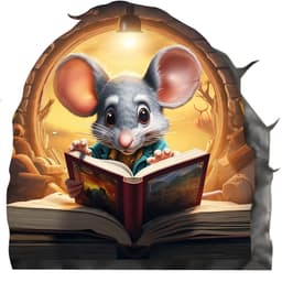 Søte museveggklistremerker til dekorasjon av stuen på soverommet