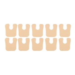 U-muotoiset huopapehmusteet kantapäätarrat - vähentää jalka- ja kantapääkipuja 10 kpl