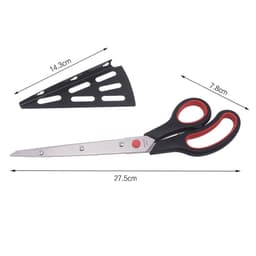 2-i-1 pizzasaks i rustfrit stål