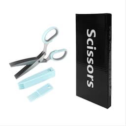 Keittiön Ruohosipulileikkuri Viisikerroksinen Ruostumattomasta Teräksestä Valmistettu Monitoiminen Elintarvikeleikkuri Ruohon väri