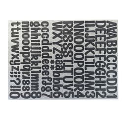 A4 Creative Party gör-det-själv-gåva färgglada alfabet och nummerklist